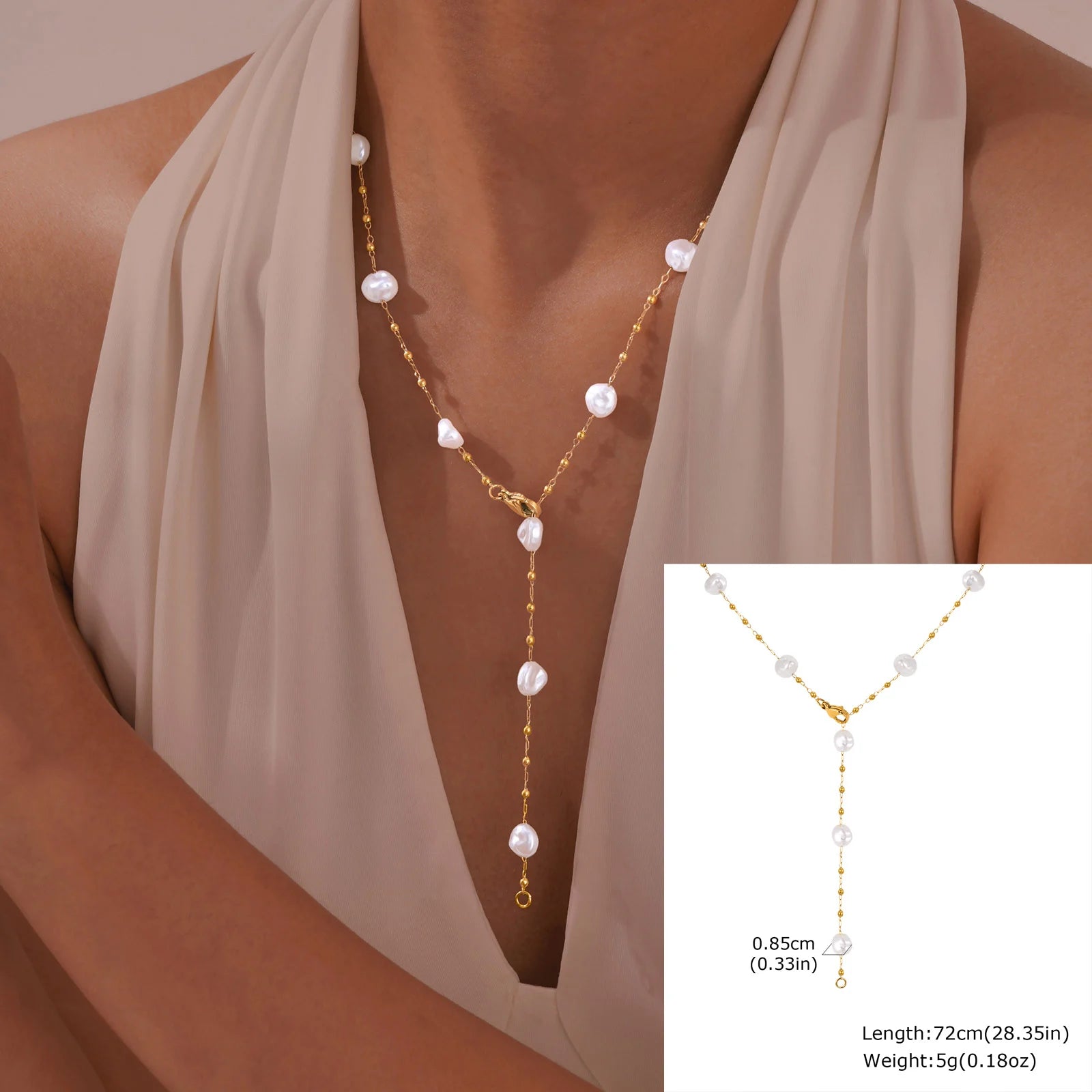 Tornozeleira Dourada com Pedras Barrocas – Charme Natural e Sofisticação Leve