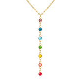 Colar com Pedras Coloridas – Energia, Estilo e Harmonia em Uma Só Peça