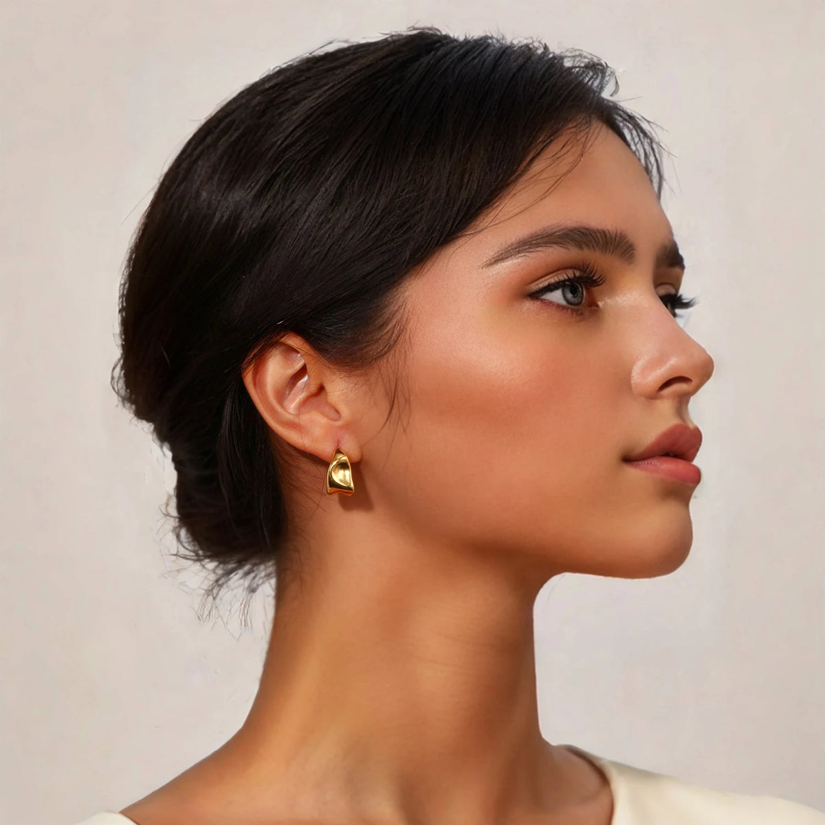 Argolas de Design Orgânico — Sofisticação Natural e Estilo Atemporal