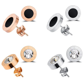 Brincos com Números Romanos — Estilo Clássico com Toque Moderno