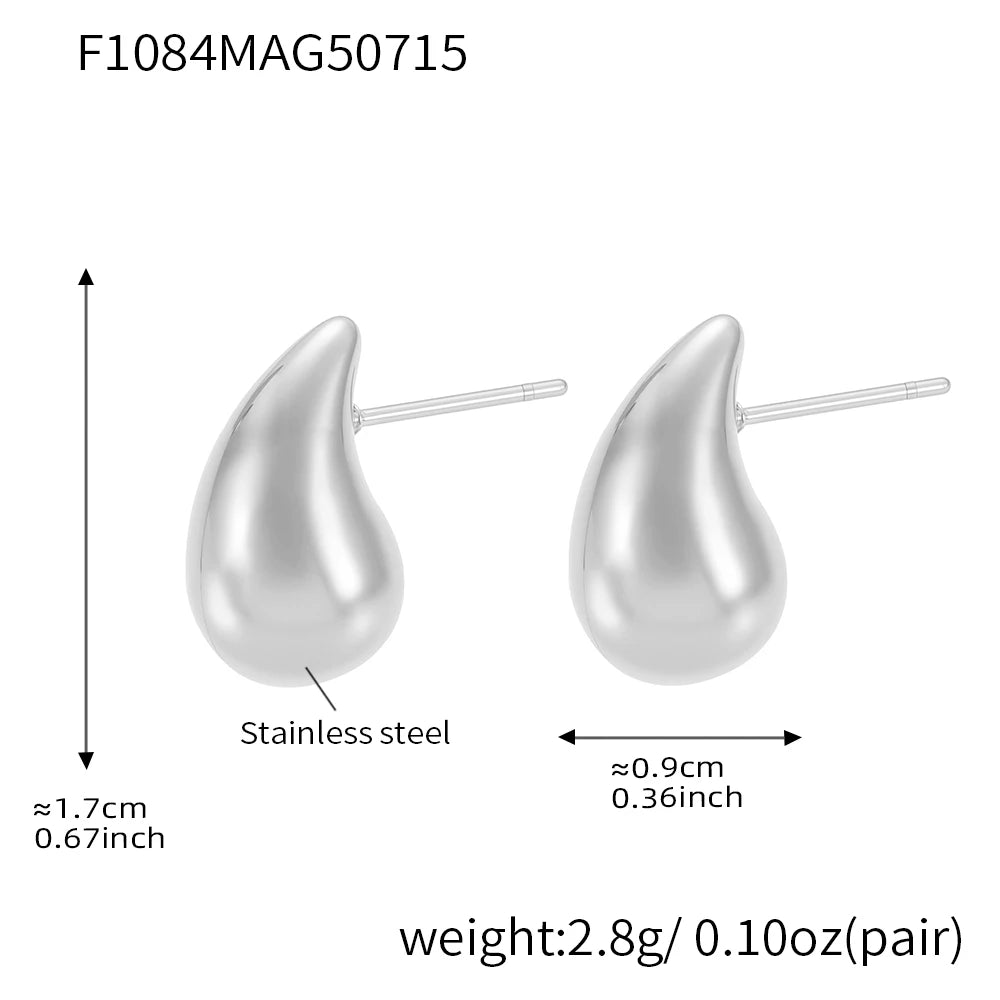 Brinco Gota — Elegância e Leveza em um Design Contemporâneo