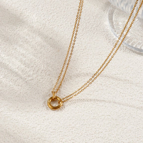 Colar de Elos Interligados Minimalista — Elegância Moderna em Cada Detalhe