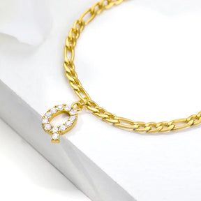 Tornozeleira Dourada com Pingentes Temáticos Marinhos – Um Toque de Verão no Seu Estilo